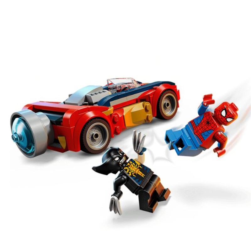 LEGO® Marvel Spider-Man vs. Wolverine Venomizado – Auto de Combate LEGO® Marvel Spider-Man vs. Wolverine Venomizado – Auto de Combate