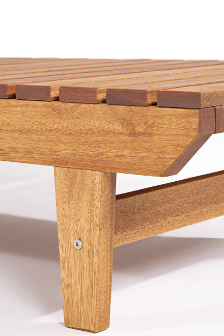RECANTO REPOSERA REPOSERA RECANTO 184x60x30CM JATOBA