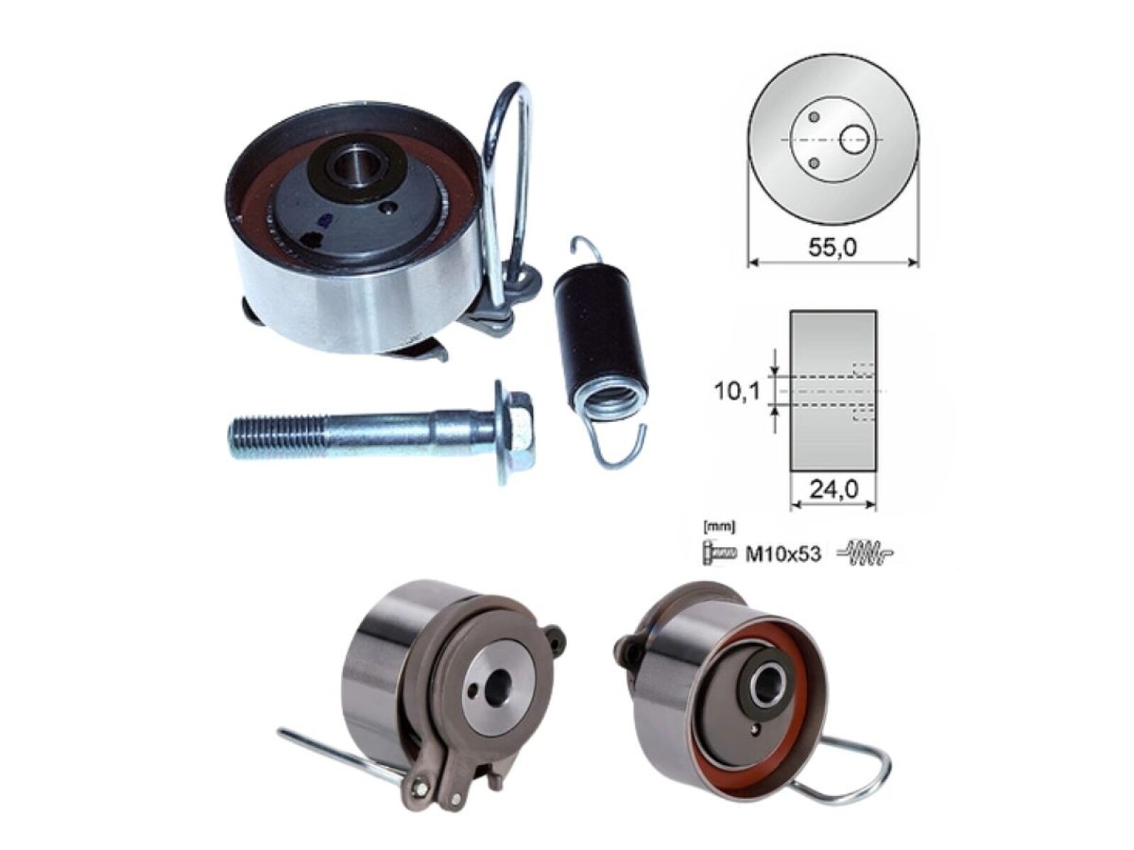 Tensor Correa Distr Honda Civic 01-05 