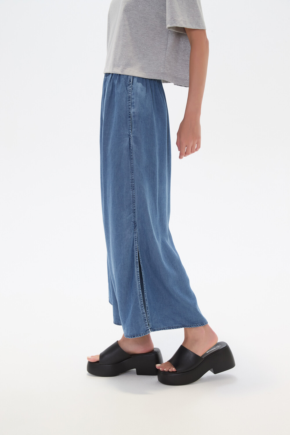 Pantalon Valleoeste Azul Claro
