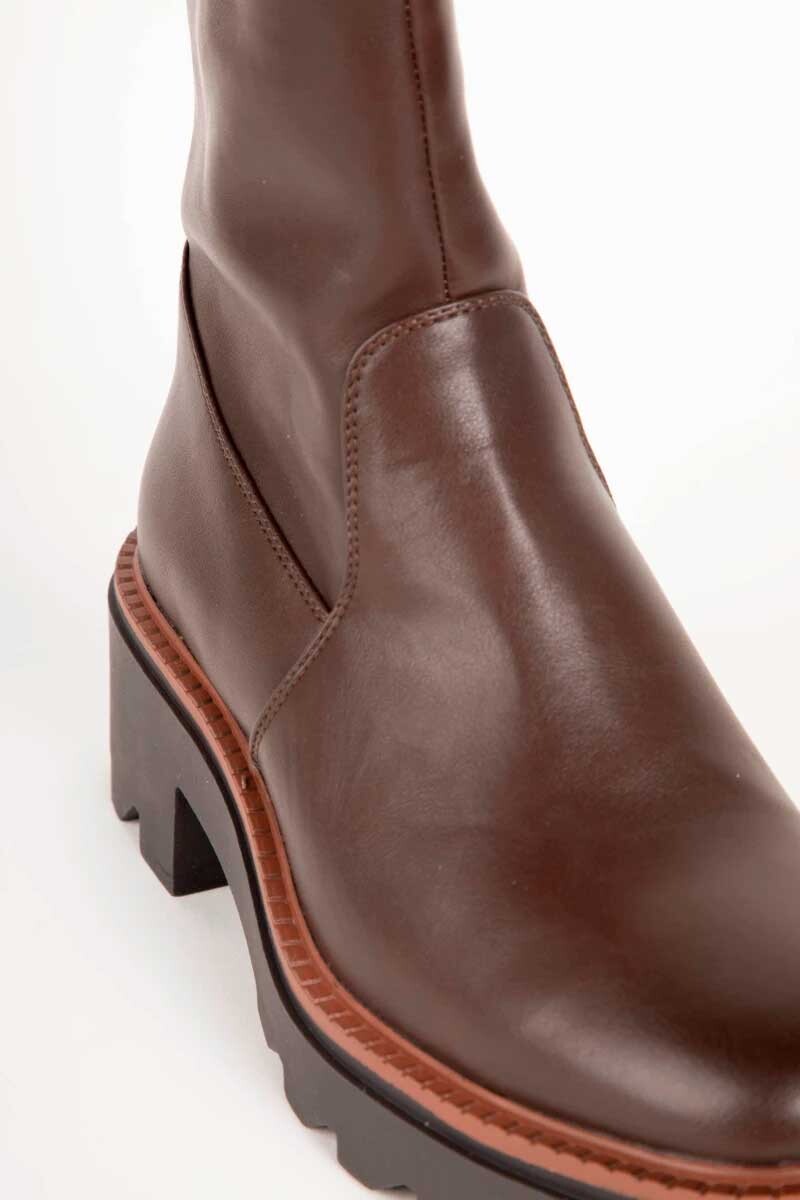BOTA MUJER PADDOCK MOLINS Marron