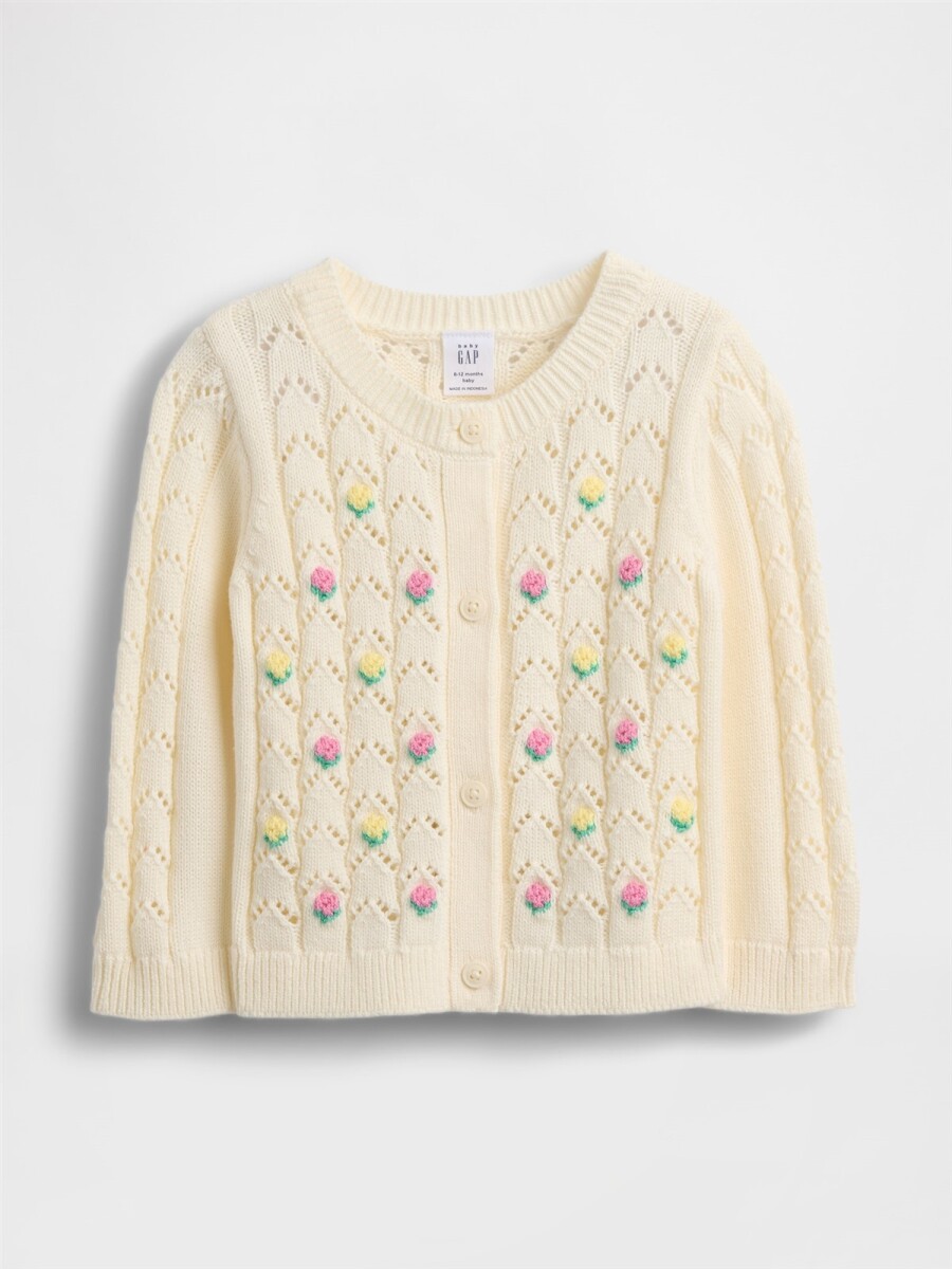 Saco Bebé - Ivory Frost Floral 