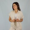 Camisa Lino Slowly Off White