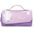 Cartuchera Escolar Kawaii Gatito 3D 2 Cierres Infantil Atrix Variante Color Violeta