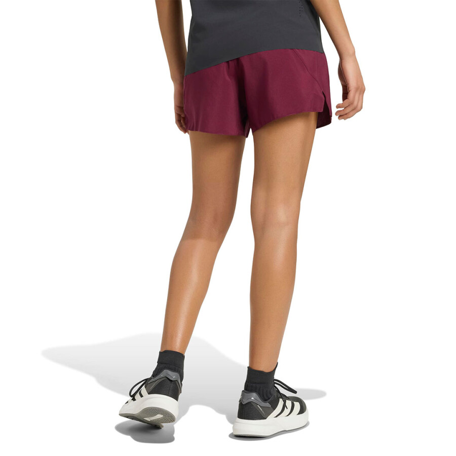 Short de Mujer Adidas Running Adi365 Essentials Bordo