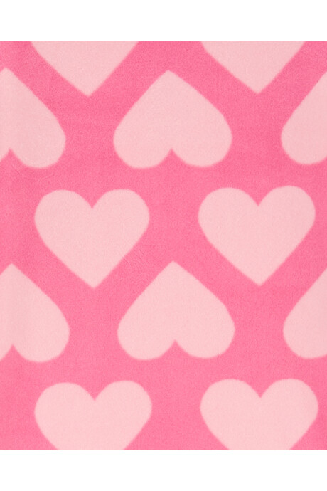 Pijama dos piezas de micropolar, diseño corazones Pijama dos piezas de micropolar, diseño corazones