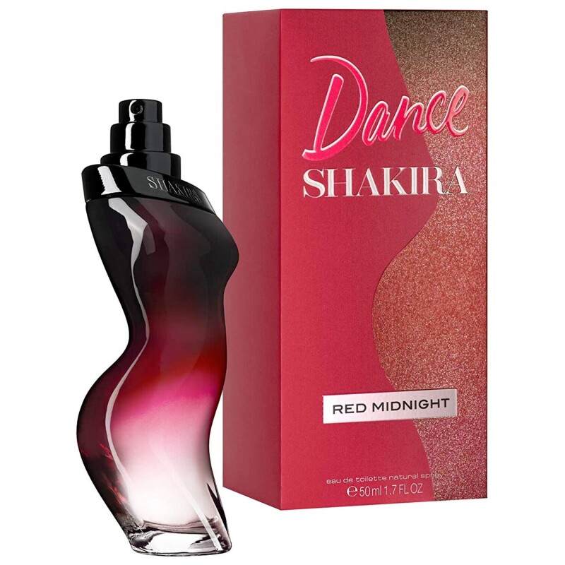 Perfume Shakira Dance Red Midnight EDT 50ml Para Mujer Aroma Floral Amaderada Perfume Shakira Dance Red Midnight EDT 50ml Para Mujer Aroma Floral Amaderada
