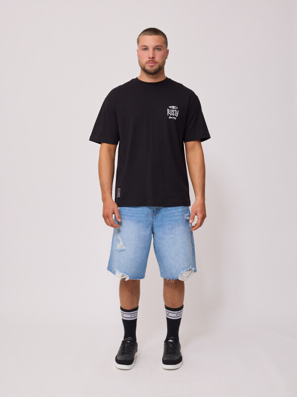 T-SHIRT ROKAI RUSTY Negro