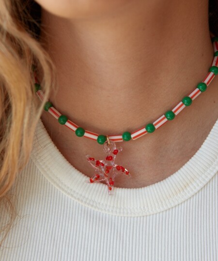 COLLAR CANDY ESTRELLA DE MAR ROSE