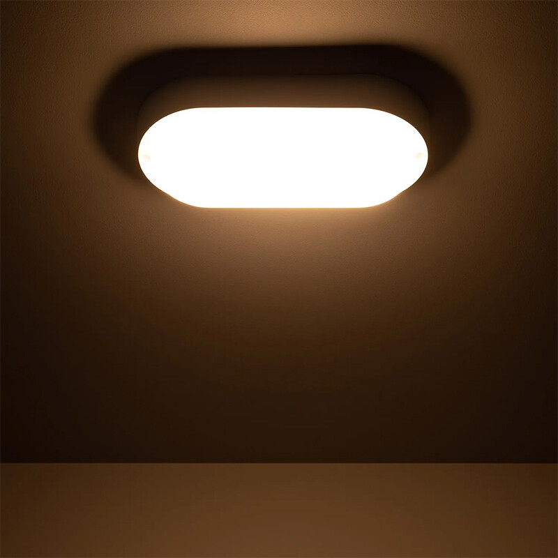 LTEL150 Tortuga Oval LED 15W Exterior Luz Cálida