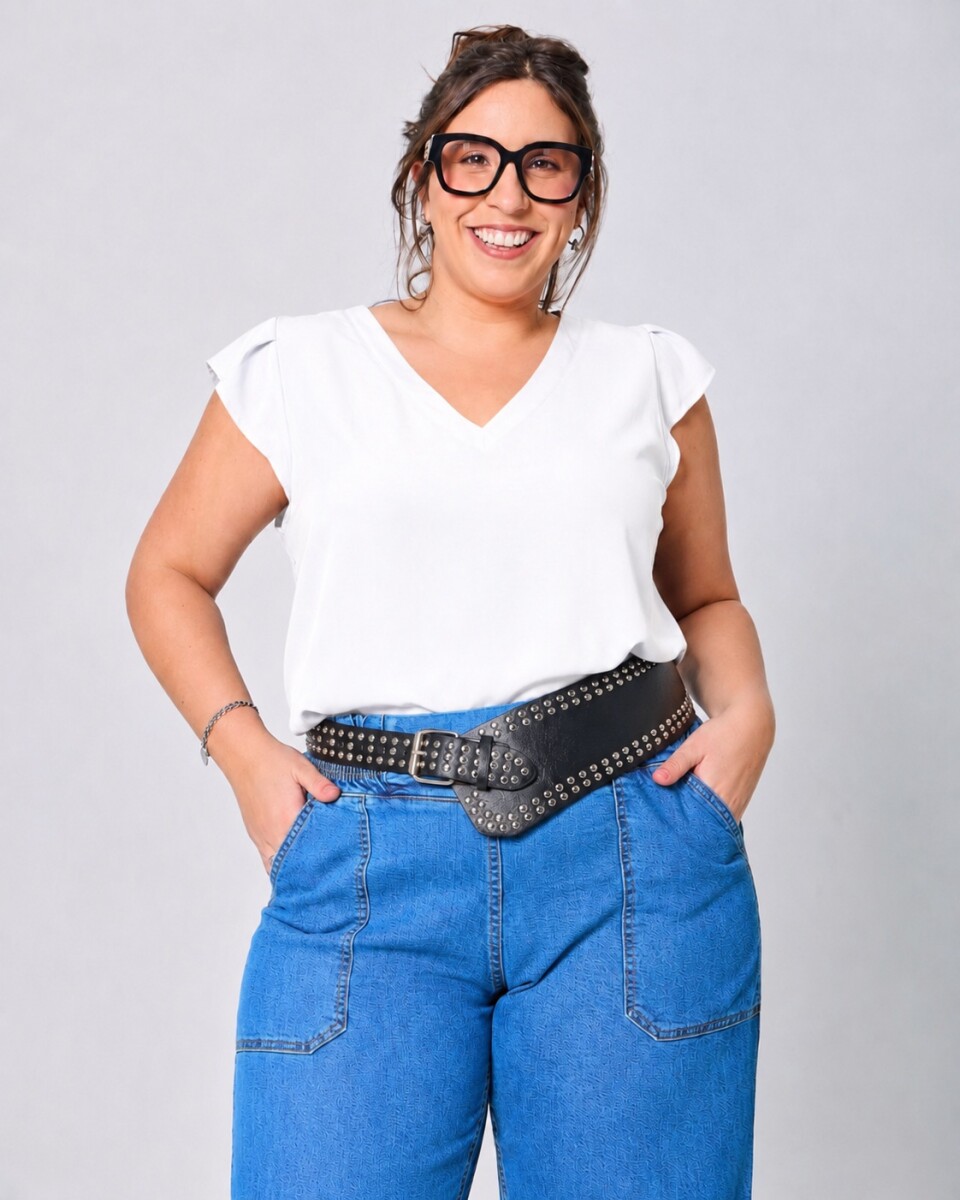 Blusa Beti - blanco 