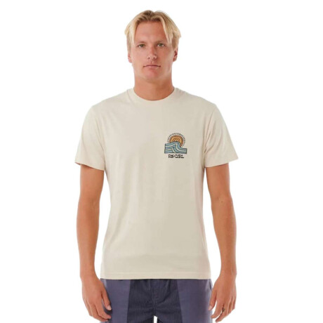 Remera Rip Curl Hazey Tee Blanco