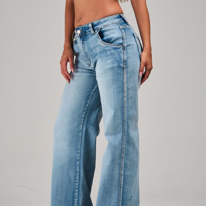 Jean Wide Leg CAMILA Light Blue