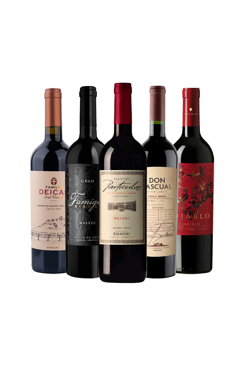 Pack Selección Semana de Turismo x5 vinos Modo Turismo 