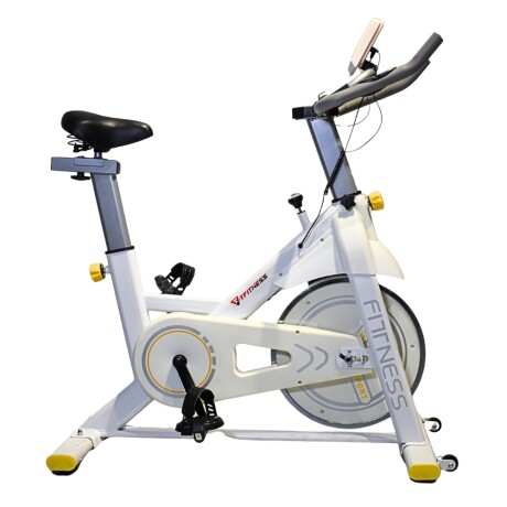Bicicleta estática de spinning EVOPRO 8kg Blanco