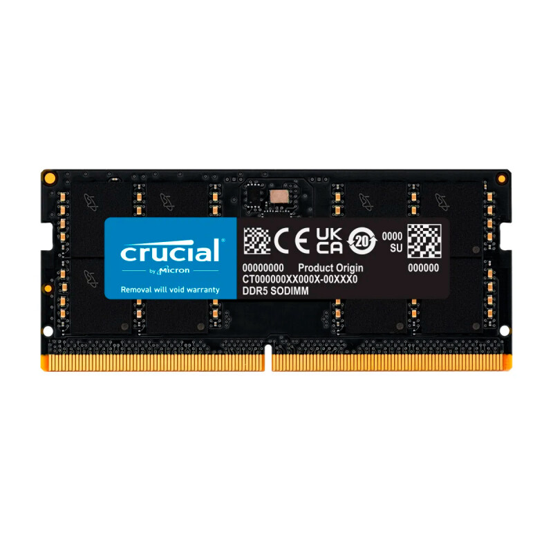 Memoria Ram Crucial 16GB DDR5 5600mhz Sodimm Memoria Ram Crucial 16GB DDR5 5600mhz Sodimm