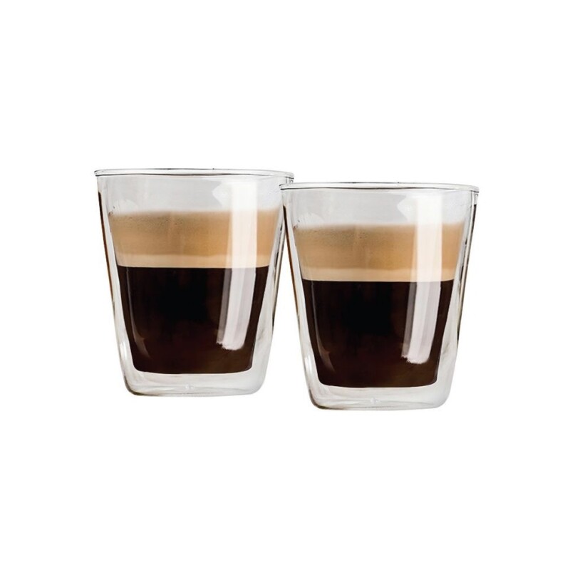 Set 2 Vasos Doble Pared 85Ml Vidrio Bastiani SET 2 VASOS DOBLE PARED 85ML VIDRIO BASTIANI