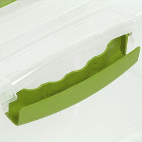 Caja Organizadora WenBox con Trabas Laterales 28 Litros Transparente