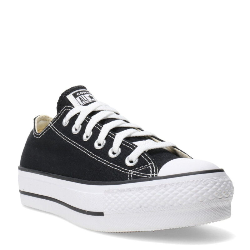 Championes Unisex Converse Chuck Taylor All Star Lift Negro - Blanco