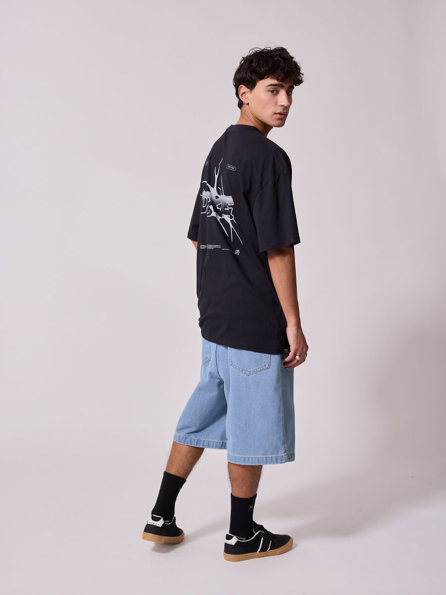 T-SHIRT LUMINI DIXIE Negro