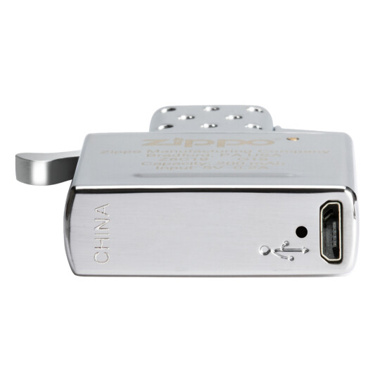 Encendedor ZIPPO 65828 Plateado Electrico USB Recargable 0
