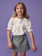Blusa Detalle Jaretas Blanco