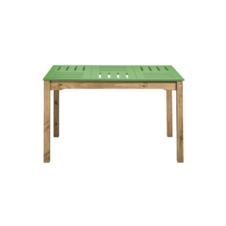 Juego de comedor Linea California Verde