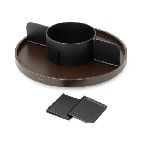 BANDEJA ORG PLASTICO-RECICLADO-Y-MADERA NEGRO BELLWOOD