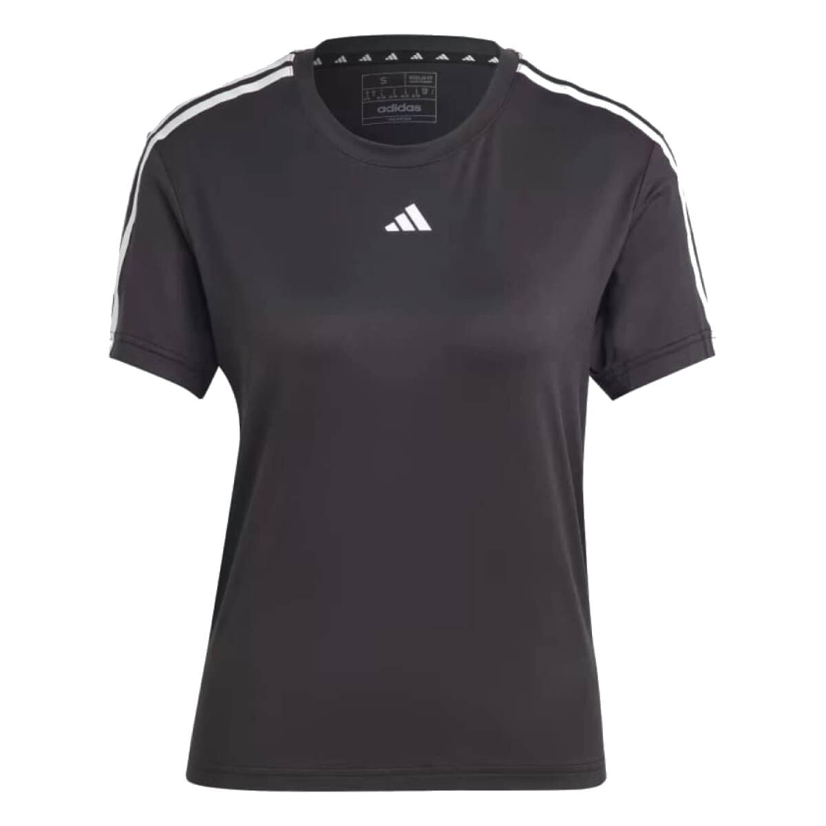 Remera Adidas Training Dama Tr-Es 3S T C: Black/White - S/C 