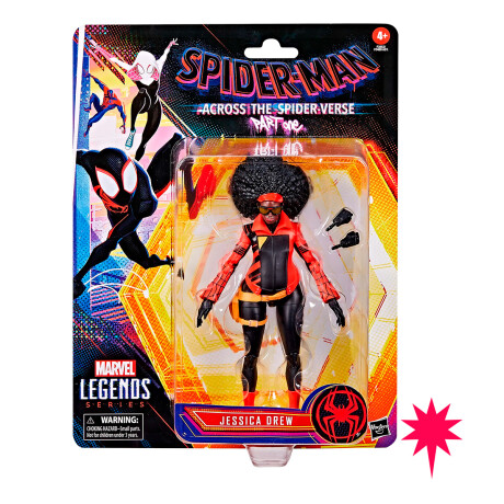 MARVEL LEGENDS! SPIDERMAN: ACROSS THE SPIDER-VERSE JESSICA DREW MARVEL LEGENDS! SPIDERMAN: ACROSS THE SPIDER-VERSE JESSICA DREW