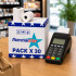 Rollo De Papel Térmico Para POS Impresora 57x40 mm Pack X30 Blanco 1