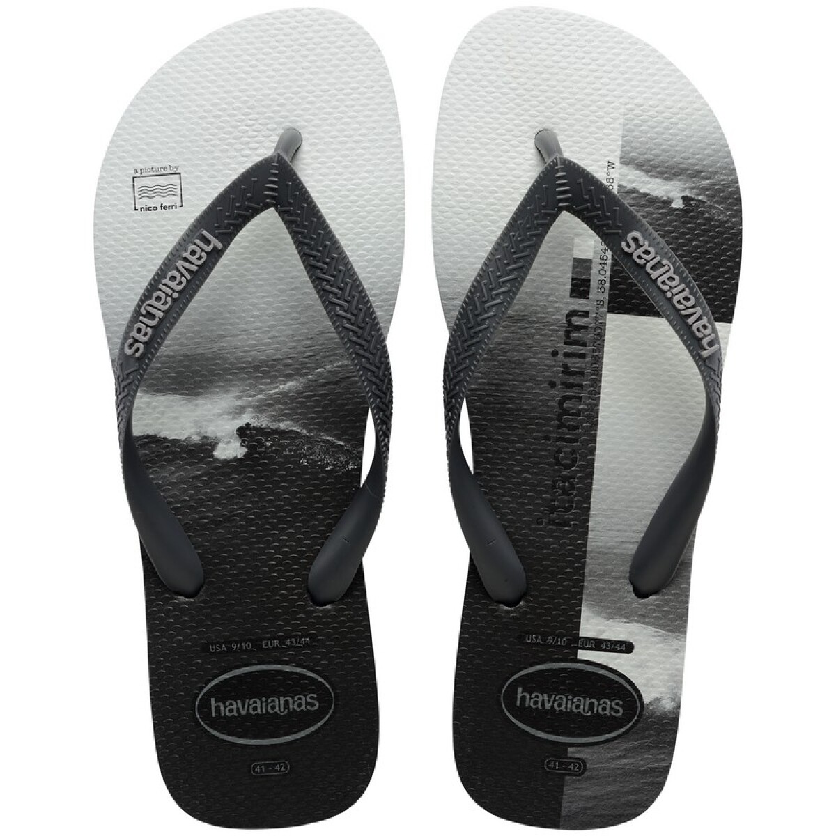 Ojotas Havaianas Top Surfer I - Gris 