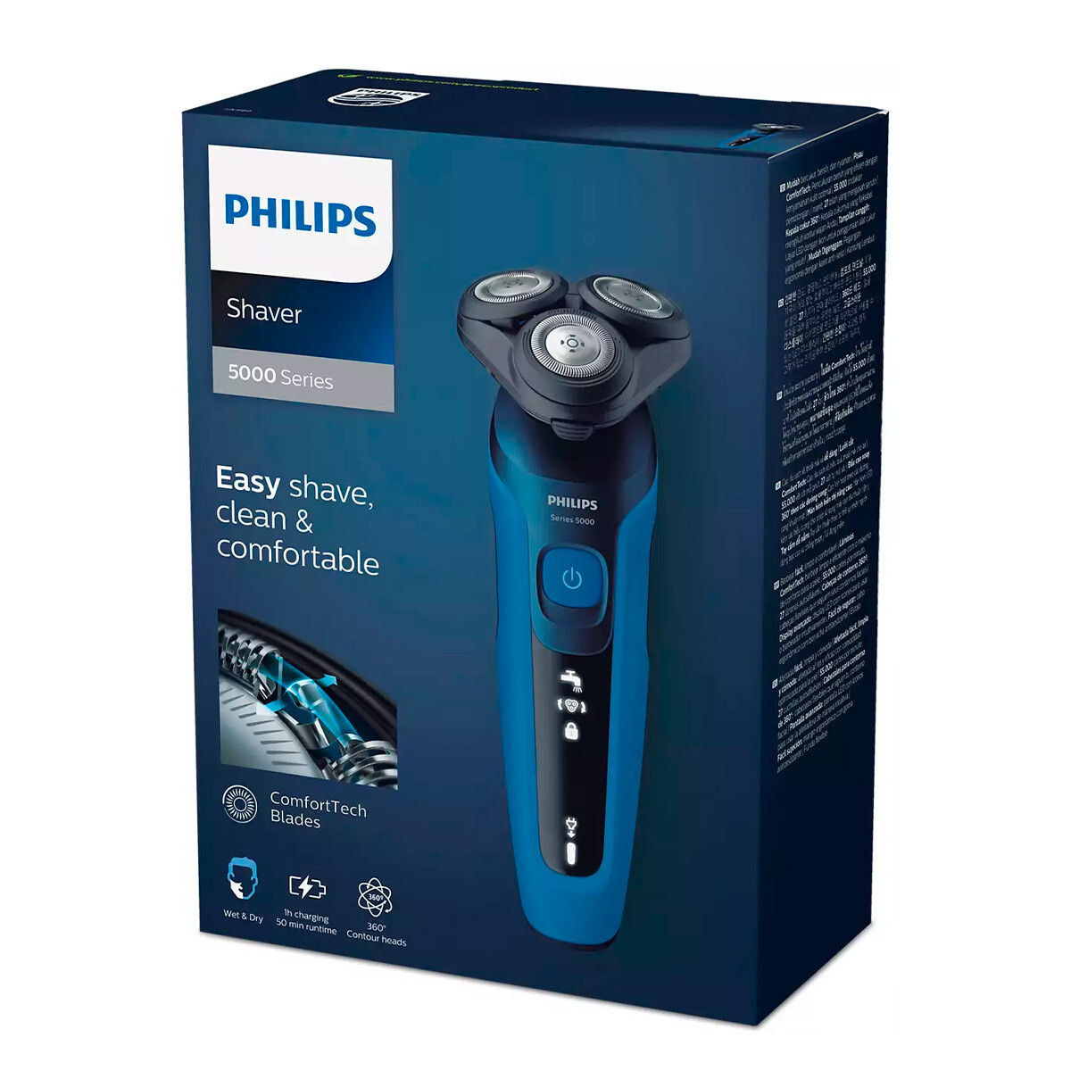Afeitadora Philips Eléctrica en Seco y Húmedo S5466/03 - 001 