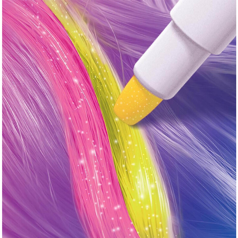 Kit de tiza para el cabello de Bright Stripes -6 colores Kit de tiza para el cabello de Bright Stripes -6 colores