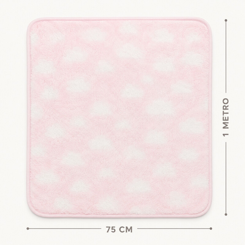 Set Manta con Peluche Elefante Rosa