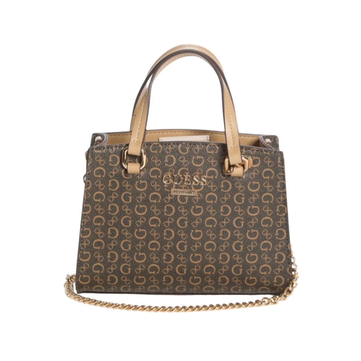 Cartera Guess Earlene Chica Marrón 