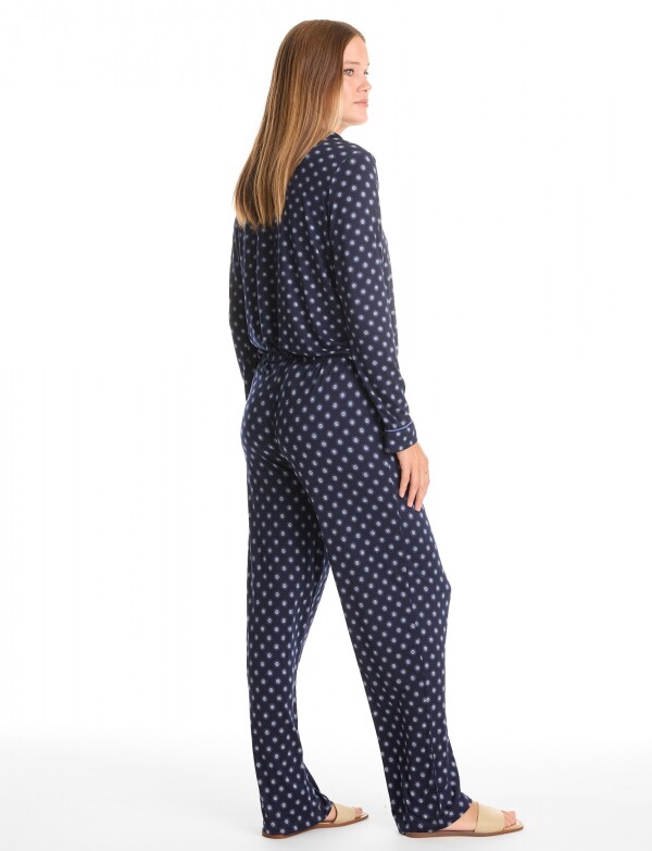 Pijama Con Pantalon AZUL/MULTI