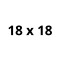 Cubre objeto 18 x 18 (100 unidades)
