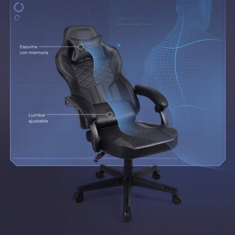 SILLA GAMER SHOT- STRIKE COLOR NEGRO 001