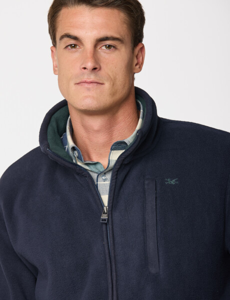 CAMPERA POLAR DE ABRIGO Marino