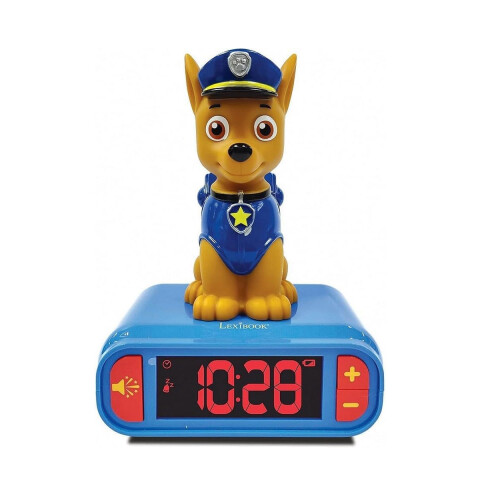 Reloj Despertador Digital 3D Lexibook Paw Patrol Azul