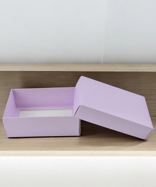 Caja Rectangular 8x12x4,5 cm LILA