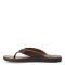 Sandalias de Hombre Freeway Ojota Casual Marrón Chocolate (Cuero Graso)