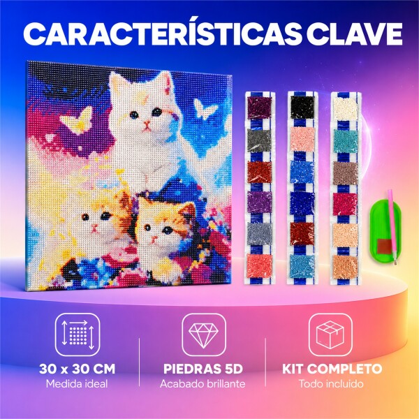 Kit de Pintura Diamante 5D Diamond Painting 30 x 30 cm DISENO 2