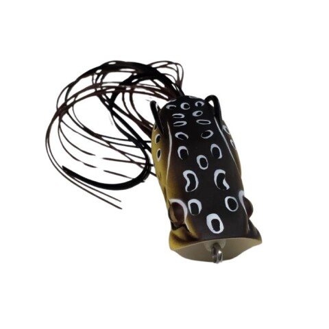 Señuelo Okuma Rana Anti Enganche Popper Poppy 60mm/15g Marron