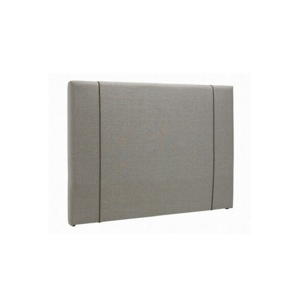 RESPALDO 2 PLAZAS (1.60 MTS) - LISO TAPIZADO GRIS C/LISTON NEGRO RESPALDO 2 PLAZAS (1.60 MTS) - LISO TAPIZADO GRIS C/LISTON NEGRO