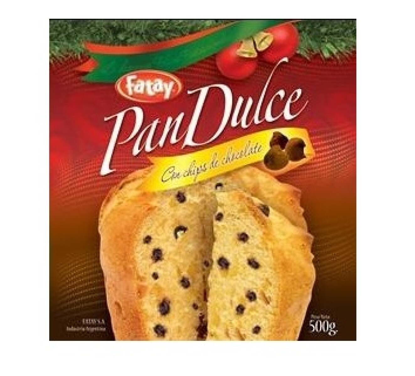 PAN DULCE FATAY 400G FRUTAS 
