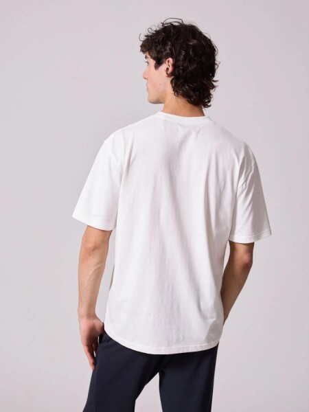 T-SHIRT DIXIE LAMBRE BLANCO