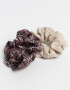 Skunzies Set por 2 Scrunchie - Combinacion Bicolor