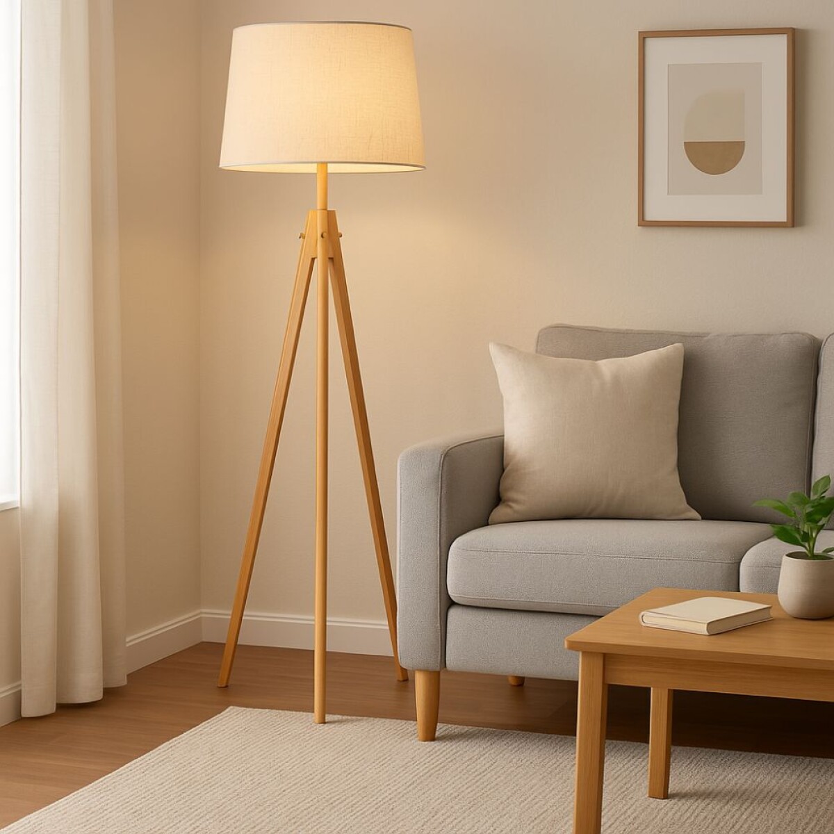 Lampara de pie Krabi 